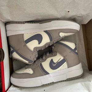 Brand New - Nike Women’s Dunk Highs - Iron Purple SIZE 8W
